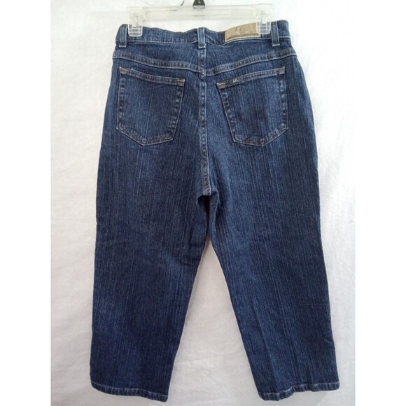 Blu Capri Jeans ‎ 10M Zip Pockets Button - Picture 5 of 13